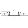 Светильник точечный встраиваемый LIGHTSTAR LEGA 16 011029